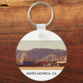 Santa Monica Pier - Sleutelhanger 01 (Voorkant)