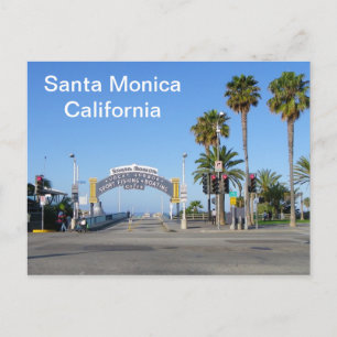 Santa Monica Postcard! Briefkaart