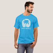 Santa Monica Retro T-shirt (Voorkant volledig)