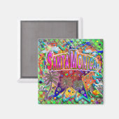 Santa Monica risicofactor magneet (Voorkant / Achterkant)