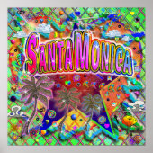 Santa Monica Risicofactor Poster (Voorkant)