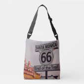 Santa Monica Route 66 California Crossbody Tas (Voorkant)