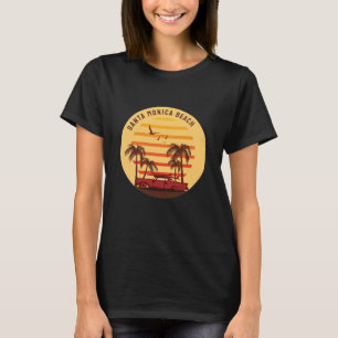 Santa monica strand aloha zomer T-Shirt