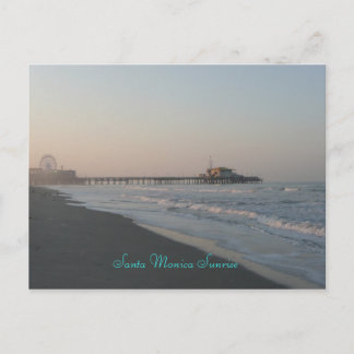 Santa Monica Sunrise Briefkaart