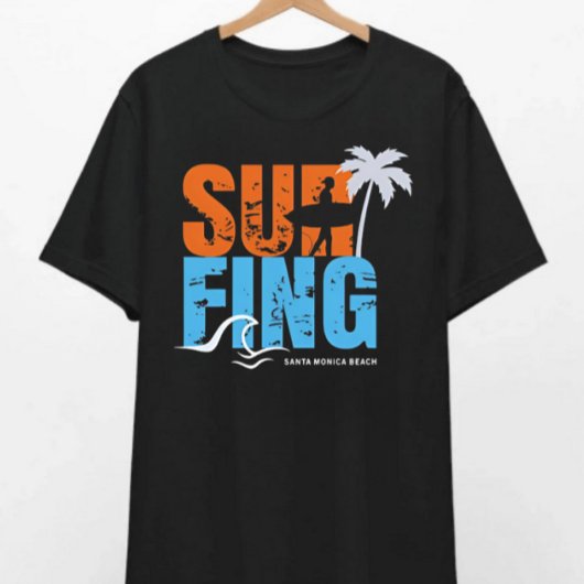 Santa Monica Surfing T-shirt