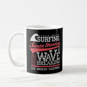 Santa Monica Surfing T-shirt Koffiemok
