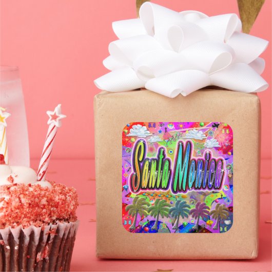 Santa Monica Vista Express Sticker (Feest)