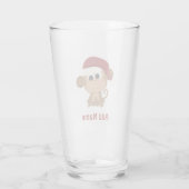 Santa Monkey Glas (Achterkant)