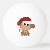 Santa Monkey Pingpongballen (Voorkant)