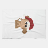 Santa Monkey Theedoek (Horizontaal)