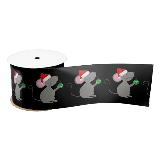 Santa Mouse Lint (Spoel)