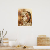 Santa Muerte Art Print (Keuken)