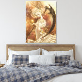 Santa Muerte Canvas (Insitu (Slaapkamer))