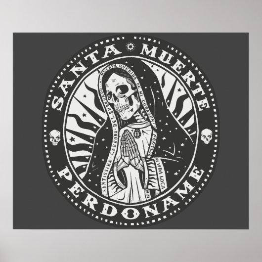 Santa Muerte Poster (Voorkant)