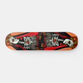 Santa Muerte Skateboard (Horizontaal)