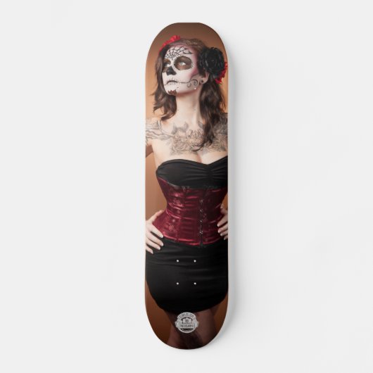 Santa Muerte Skateboard (Voorkant)