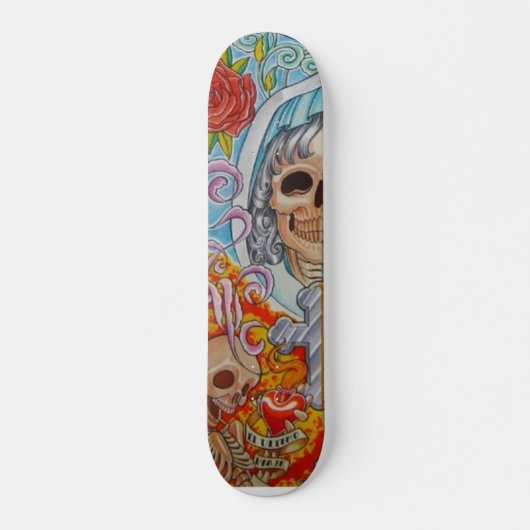 SANTA MUERTE SKATEBOARD (Voorkant)