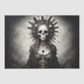 Santa Muerte Whispering Death - Decoupage - Tissuepapier (Voorkant)