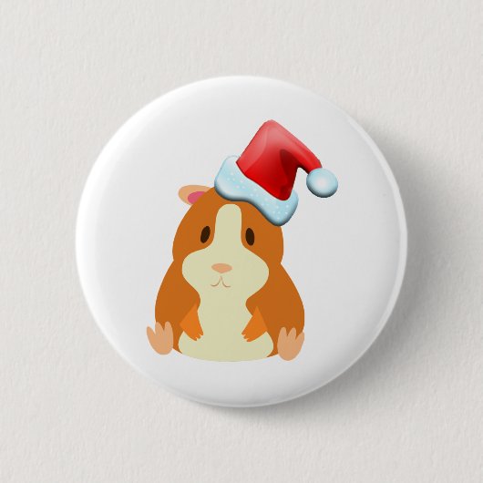Santa Muffin Button (Voorkant)