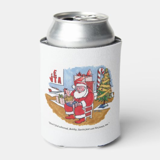 Santa natte blikjeskoeler (Blikje Voorkant)