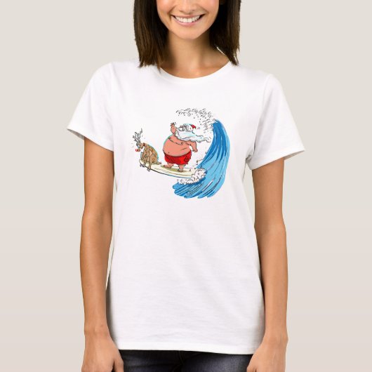 SaNtA Nd RuDoLf T-shirt (Voorkant)