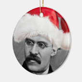 Santa Nietzsche Atheïst Ornament (Links)
