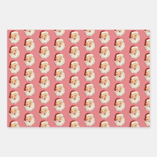 Santa No. 6 — Papieren pakbladen Inpakpapier Vel (Voorkant)