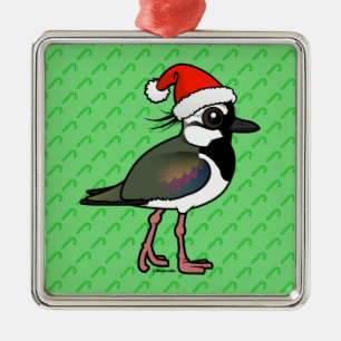 Santa Northern Laping Metalen Ornament