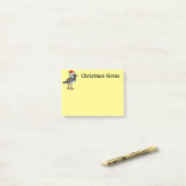 Santa Northern Lapwing Post-it® Notes (Op bureau)
