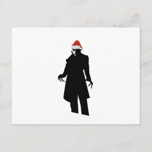santa nosferatu feestdagenkaart