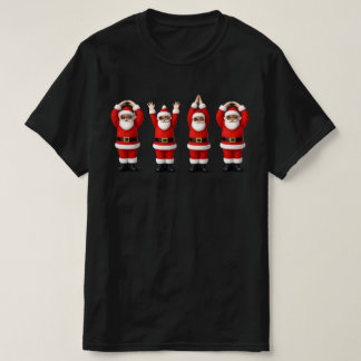  Santa Ohio Midwestern Party O-H-I-O Christmas  T-shirt