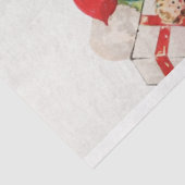 Santa on Chimney-ontkoppeling Tissuepapier (Detail)