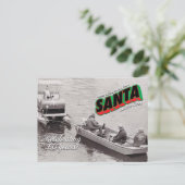 Santa on de Briefkaart 6 (Staand voorkant)
