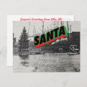 Santa on de Briefkaart 7 (Voorkant / Achterkant)