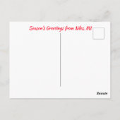 Santa on de Briefkaart 7 (Achterkant)