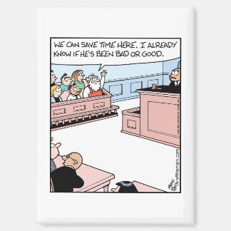 Santa on Jury Magneet