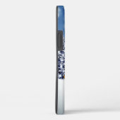 Santa on skateboard grappige rendierslee winter Case-Mate iPhone case (Achterkant / Rechts)