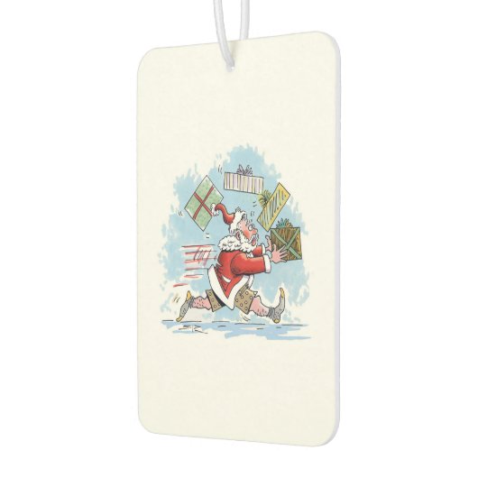 Santa Onvoorbereide auto luchtverfrisser (Links)