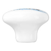 Santa Onvoorbereide keramische knop (Zijkant)