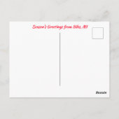 Santa op het Briefkaart 10 (Achterkant)