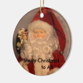 Santa Ornament (Links)