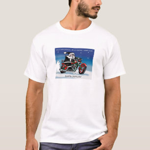 Santa Outlaw© T-shirt wit