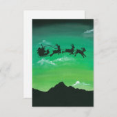 Santa Over Aoraki Mount Cook (Voorkant / Achterkant)