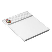 Santa Painted Bunting Notitieblok (Schuin)