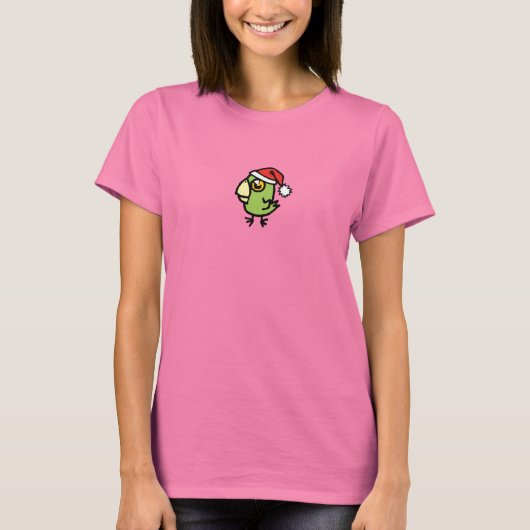 Santa Parrotlet T-shirt (Voorkant)