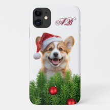 Santa Paws Corgi Holiday iPhone-ontwerp