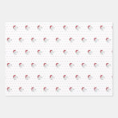 Santa Paws - Cute Dog Theme Kerstmis Inpakpapier Vel (Voorkant 3)