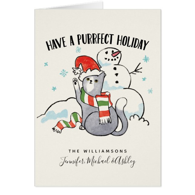 Santa Paws | Een vruchtbare feestdag hebben (Voorkant)