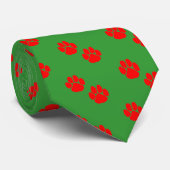 Santa Paws Holiday Stropdas (Opgerold)