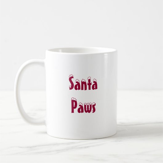 Santa Paws Koffiemok (Links)